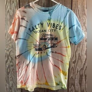 Tie Dye Ocean City MD Vacation Tee Shirt 🏖️